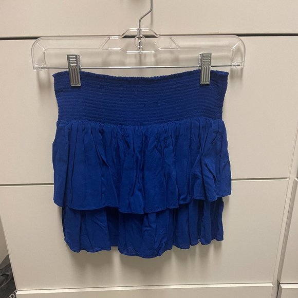 Ramy Brook Smocked Mini Skirt - Picture 3 of 4